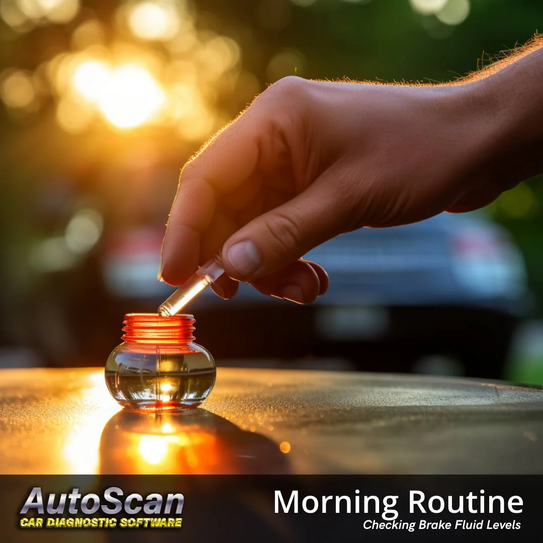 Morning Routine: Checking Brake Fluid Levels