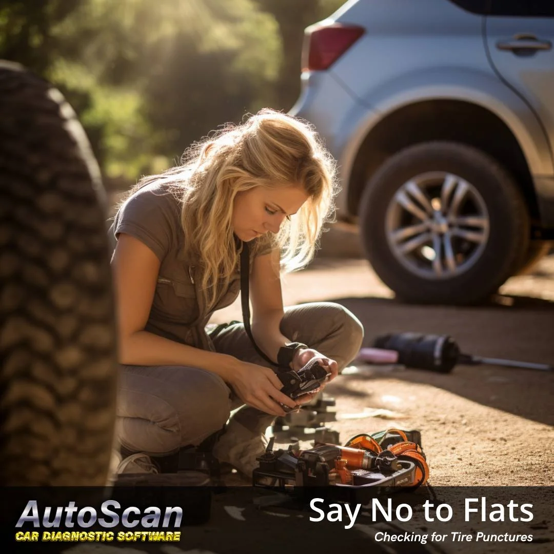 Say No to Flats: Checking for Tire Punctures