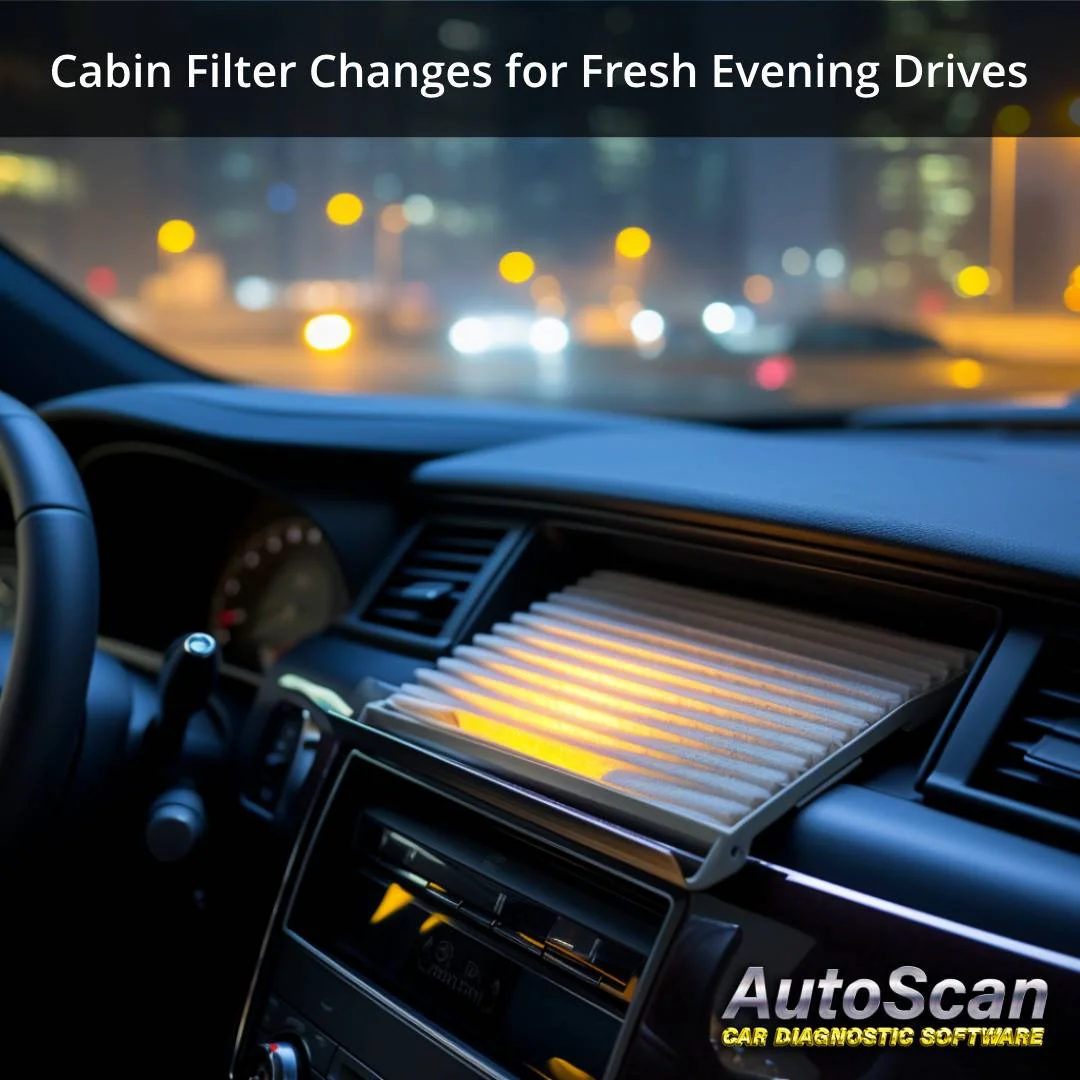 Cabin Filter Changes for Fresh Evening Drives