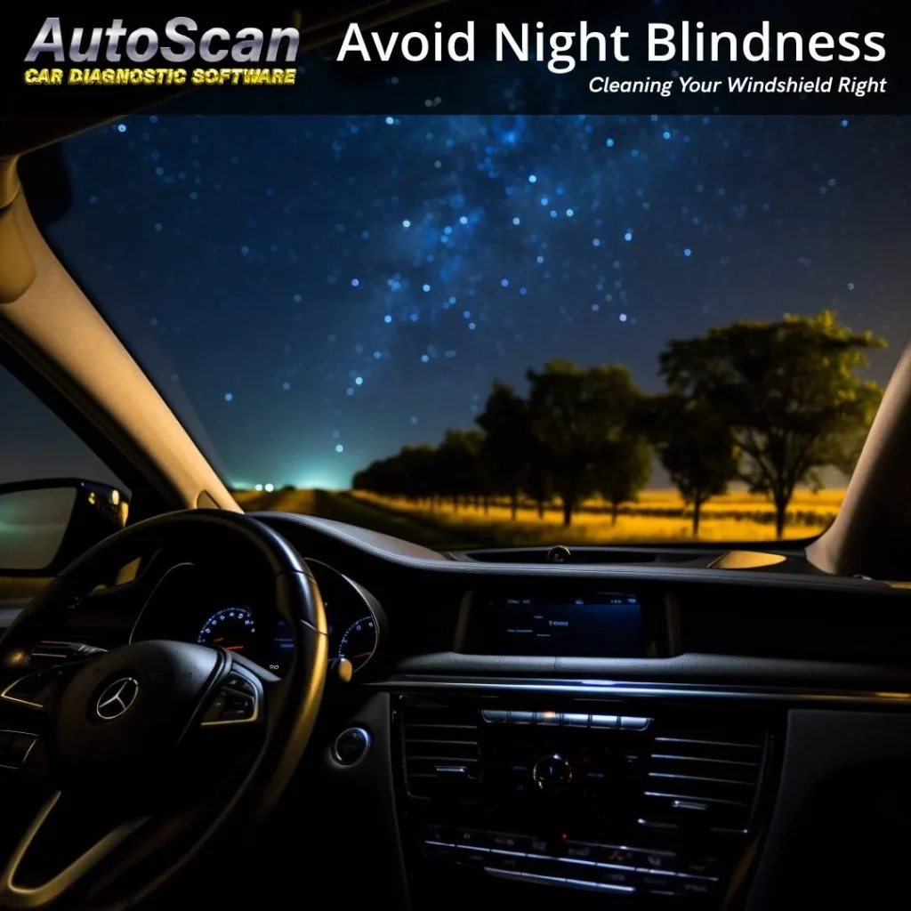 Avoid Night Blindness: Cleaning Your Windshield Right