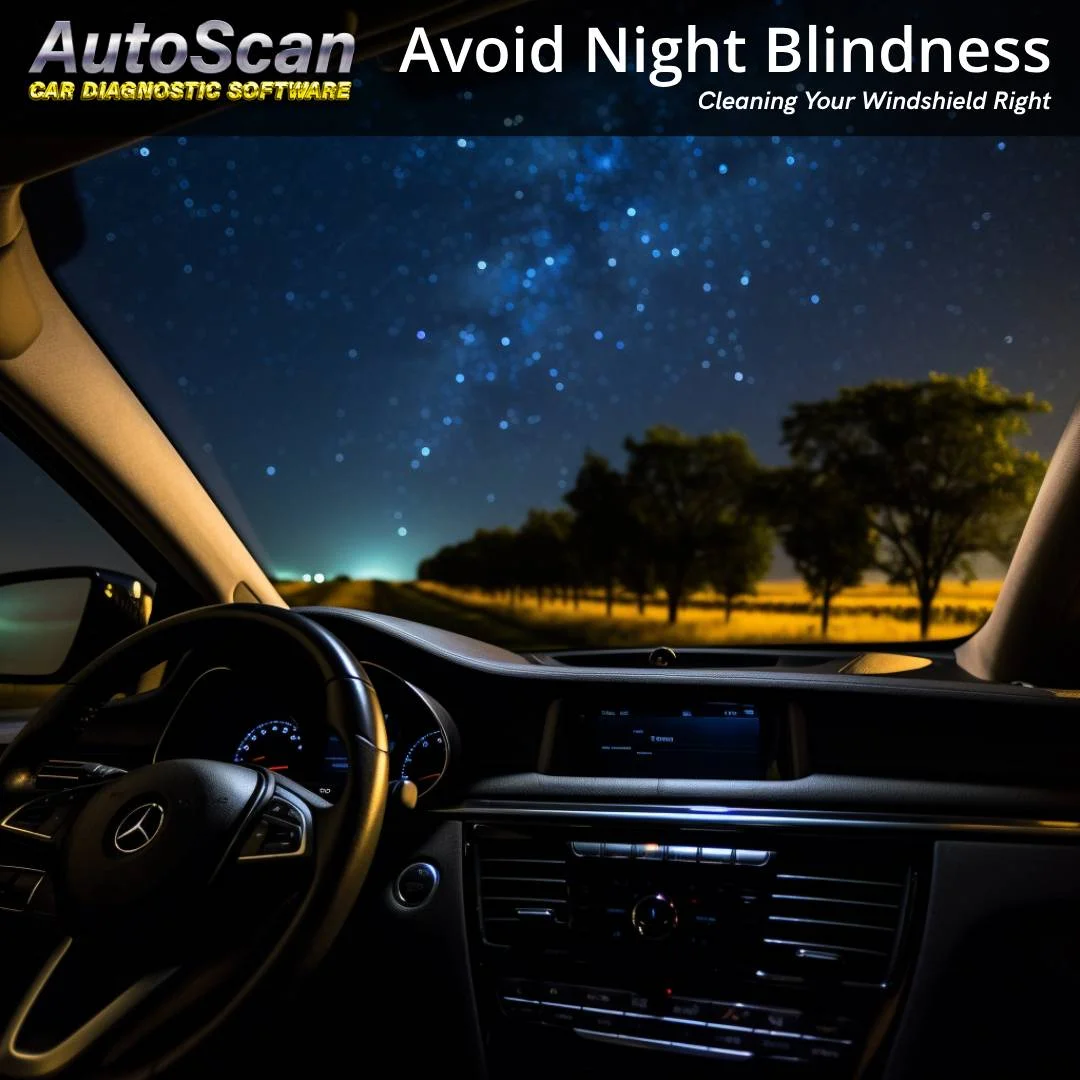 Avoid Night Blindness: Cleaning Your Windshield Right