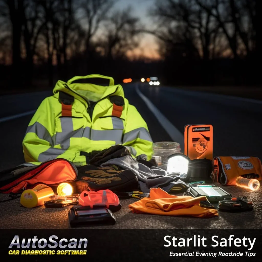 Starlit Safety: Essential Evening Roadside Tips