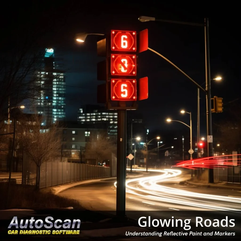 Glowing Roads: Understanding Reflective Paint and Markers